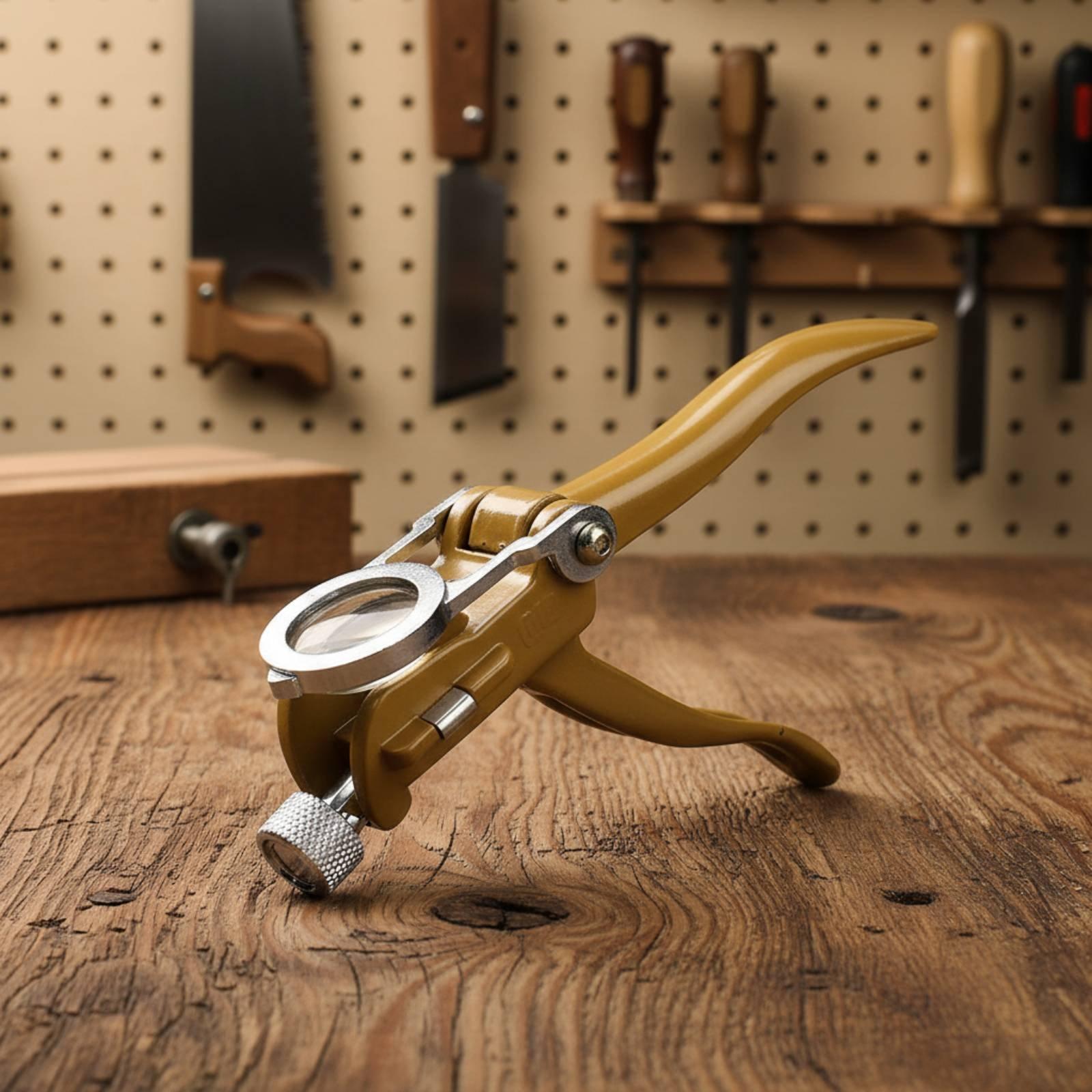 Hand Tools In Workshop - Alat Penyetel Gigi Gergaji Presisi, Alat