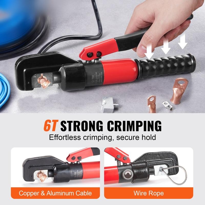 Alat Crimping Hidrolik dengan  - Tool Set ulasan dan harga