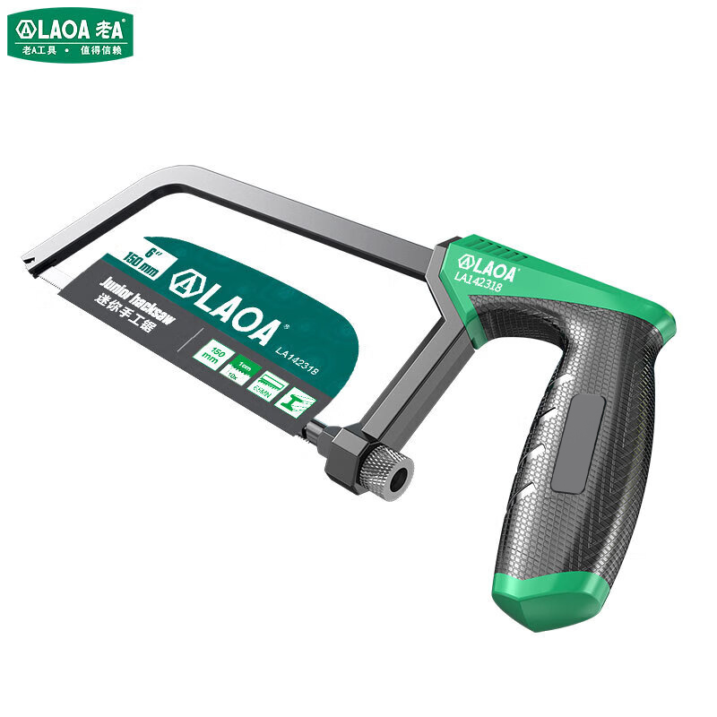Gergaji Mini LAOA 6 Inci, Gerg - Hacksaw ulasan dan harga